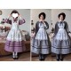 Surface Spell Poems Hidden In The Pleats Victorian Open Front One Piece(Limited Pre-Order/3 Colours/Full Payment Without Shipping)